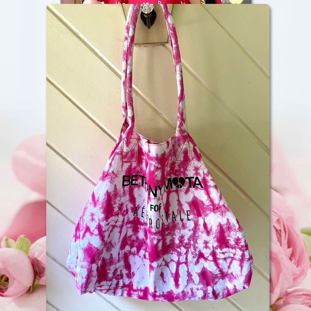 BETHANY MOTA FOR AEROPOSTALE TIE DYE TOTE BAG NWOT - Picture 6 of 8